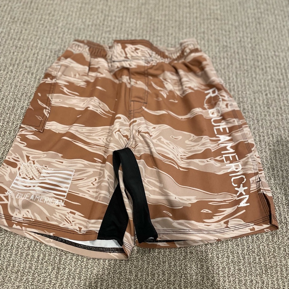 Men's Tan Athletic Shorts